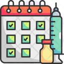 Vaccination Schedule Icon