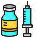 Vaccine Drug Injection Icon