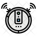 Cleaner Vacuum Robot Icon