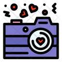 Camera Love Photography Icon