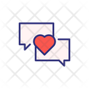 Valentine Chat Chat Love Chat Icon