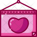 Valentines Day Romantic Date Calendar Icon