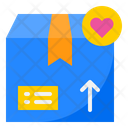 Valentine Delivery Parcel Delivery Romance Icon