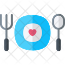 Valentine Dinner Icon