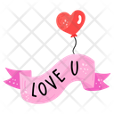Valentine Label Icon
