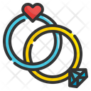 Valentine Ring Wedding Ring Ring Icon