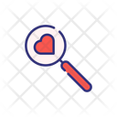 Valentine Search Find Love Search Love Icon
