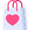 Valentine Shopping Bag Icon