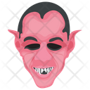 Zombie Monster Scary Face Icon