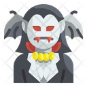 Vampire Woman Horror Halloween Icon