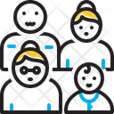 Varios Individuos Pessoas Ícone