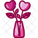 Vase Tree Love Plant Icon