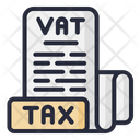 Vat Tax Receipt Vat Icon