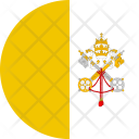 Vatican Flag World Icon