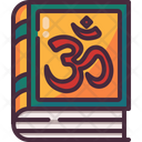 Vedas India Hinduism Icon