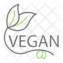 Vegan Eco Friendly Icon