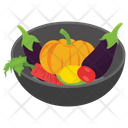 Vegetable Basket Icon