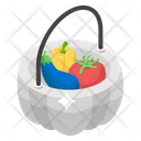Vegetable Basket Icon