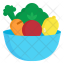 Vegetable Bowl Icon