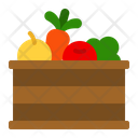 Vegetables Basket Vegetables Salad Icon