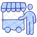 Market Shopping Vendor Icon