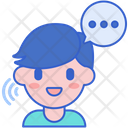 Verbal Communication  Icon