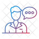 Verbal Communication  Icon