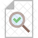 Audit Check Search Icon