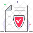 Verified Document Icon