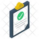 Verified List Check List Approved List Icon