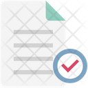 Sheet Text Sheet Note Icon