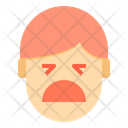 Verry Sad Emotion Face Icon