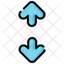 Vertical Expand Arrow Icon