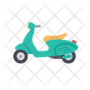 Vespa Scooter Transport Icon