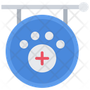 Veterinary Signboard Icon
