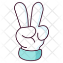 Victory Gesture Icon