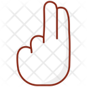 Peace Symbol Victory Sign Hand Gesture Icon