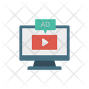 Ads Advertisement Video Icon