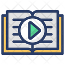 Video Book E Book Online Journal Icon