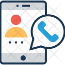 Video Call Smartphone Icon