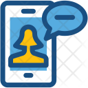 Video Call Chatting Icon