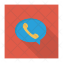 Video Call Bubble Chat Icon