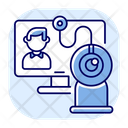 Webcam Video Chat Icon