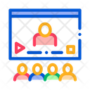 Video Presentation Contract Icon