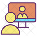 Video Conference Call Icon