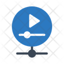 Video Sharing Network Icon