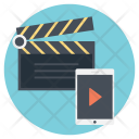 Video Content Marketing Icon