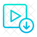 Video Video Download Downloading Icon