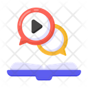 Video Education Video Learning Online Learning Icon