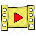 Film Strip Movie Strip Cinema Icon